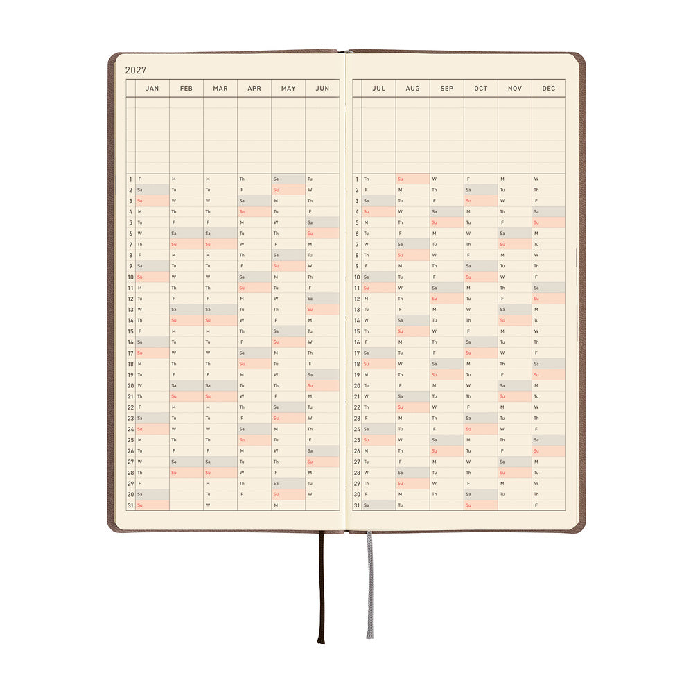 Hobonichi Techo Weeks / Smooth: Café au Lait