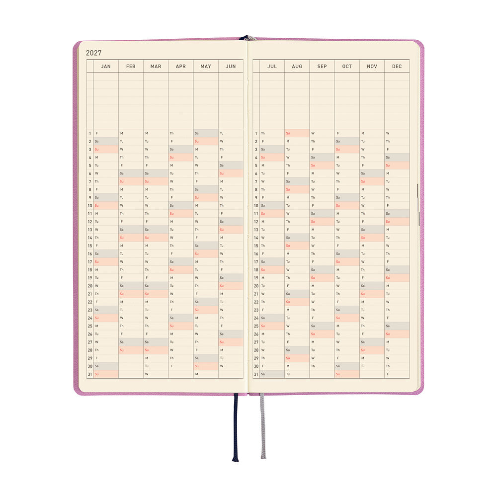 Hobonichi Techo Weeks / Smooth: Lavender Milk