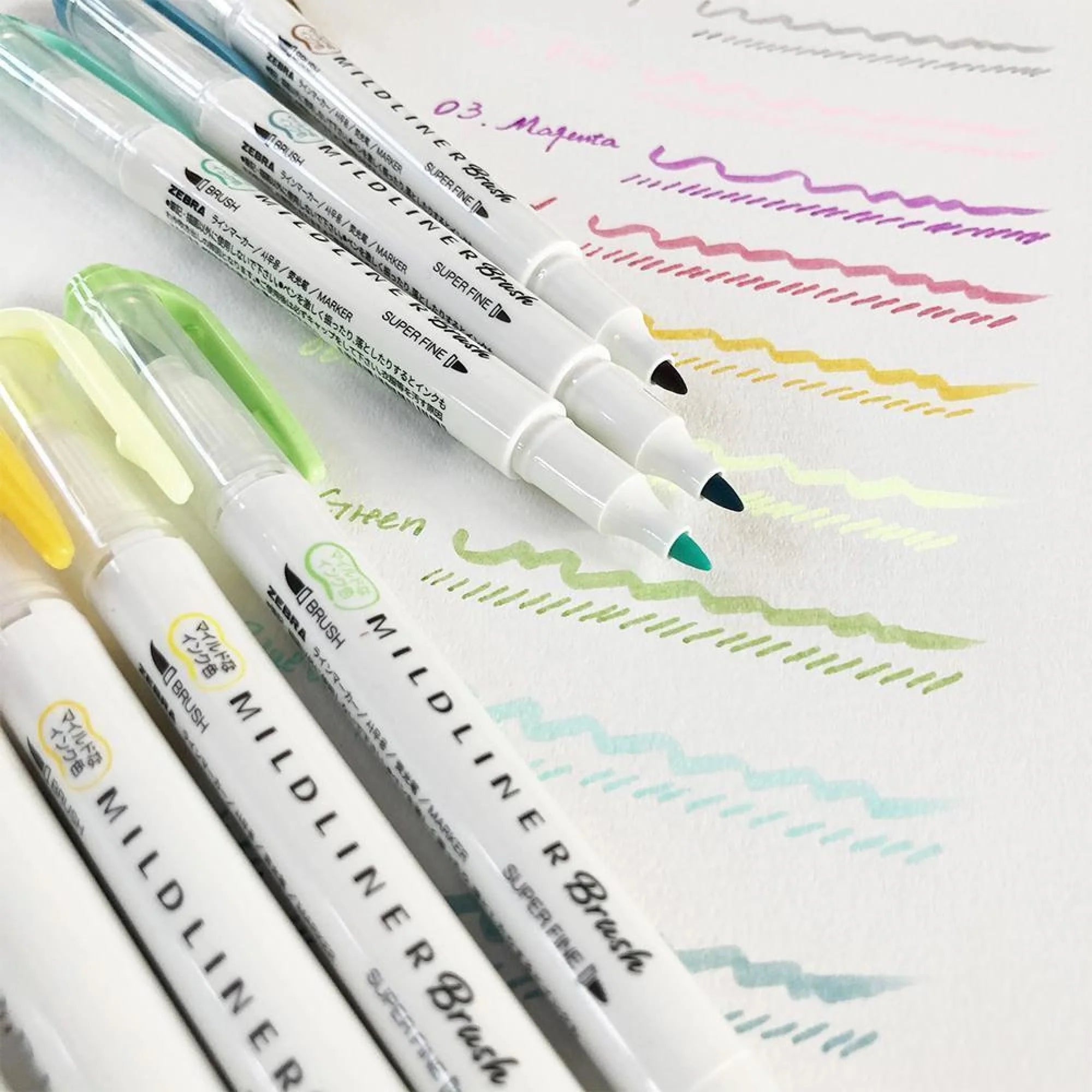 Zebra Mildliner Brush Pen