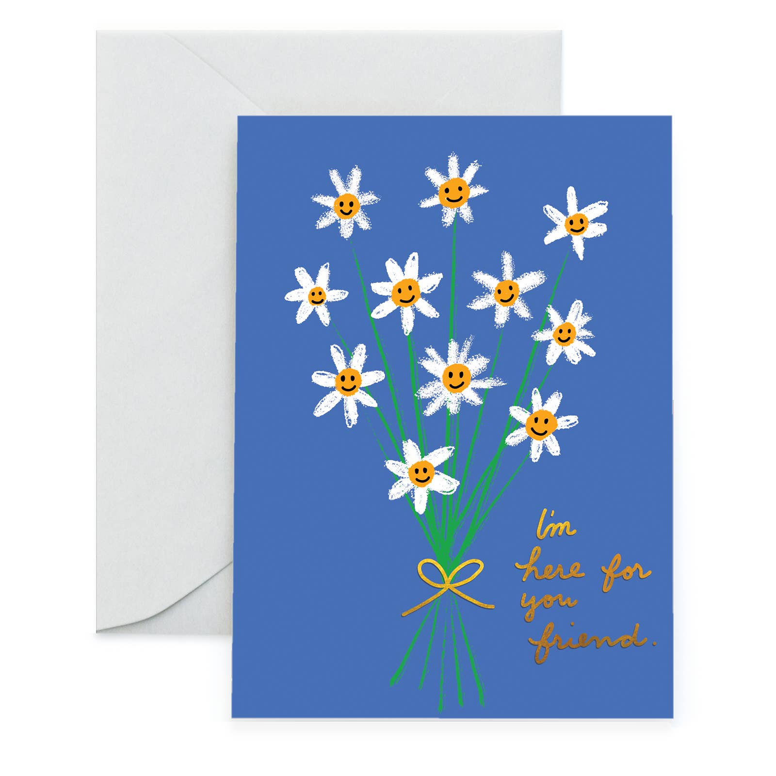 Here For You Flower Card