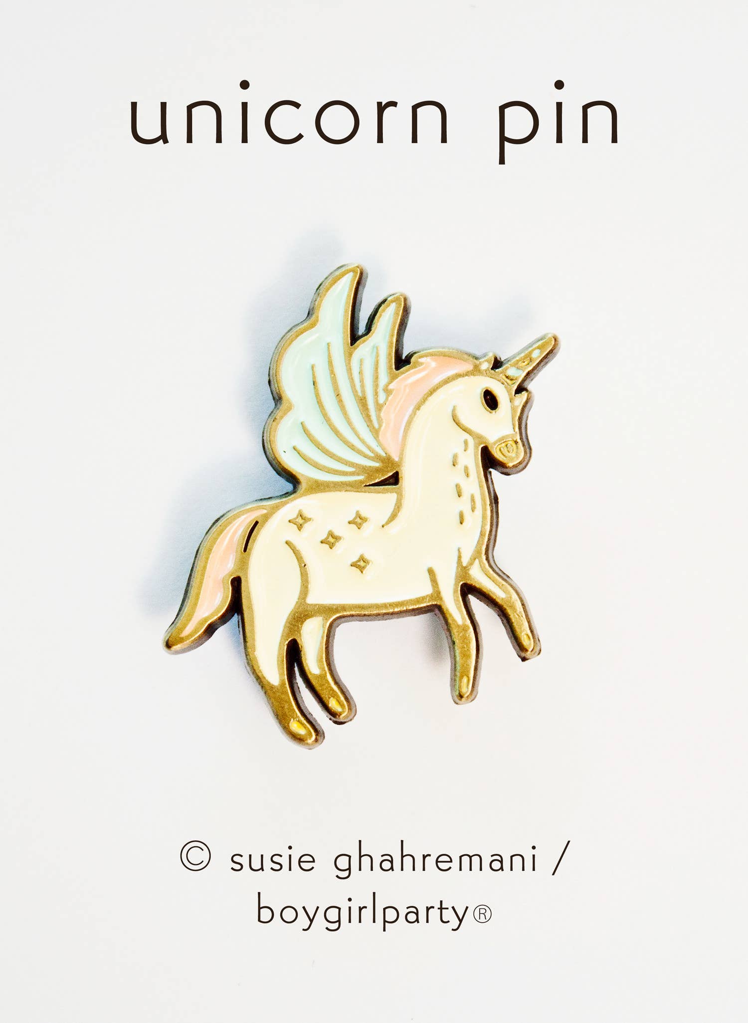 Unicorn Enamel  Pin