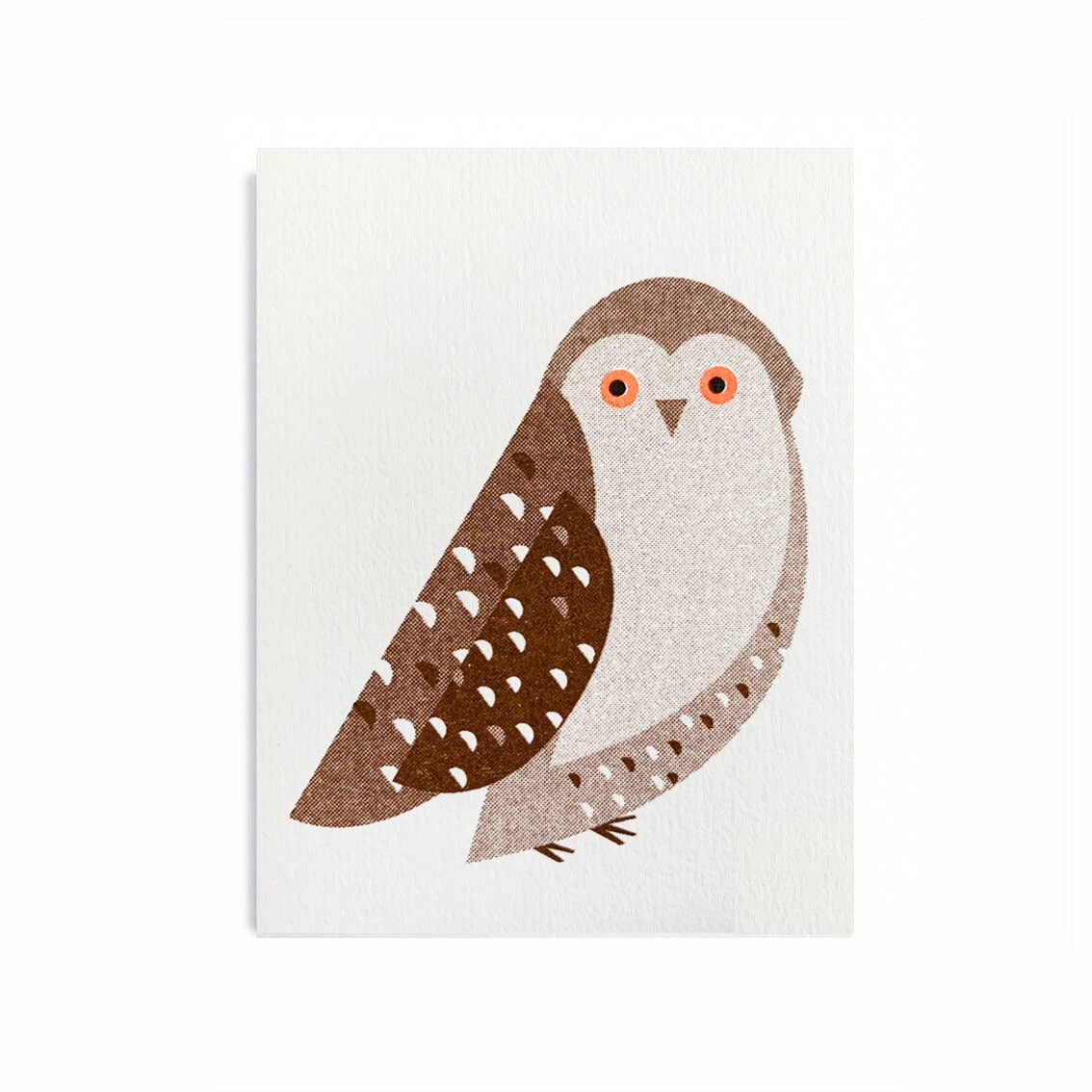 Snowy Owl Mini Card