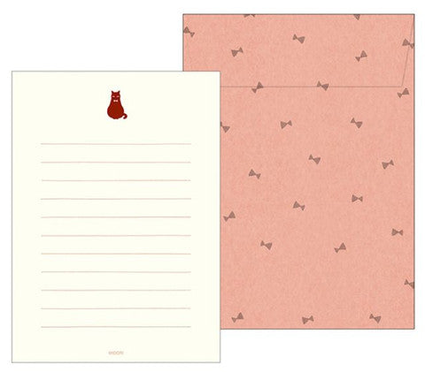 Stationery Set / Black Cat