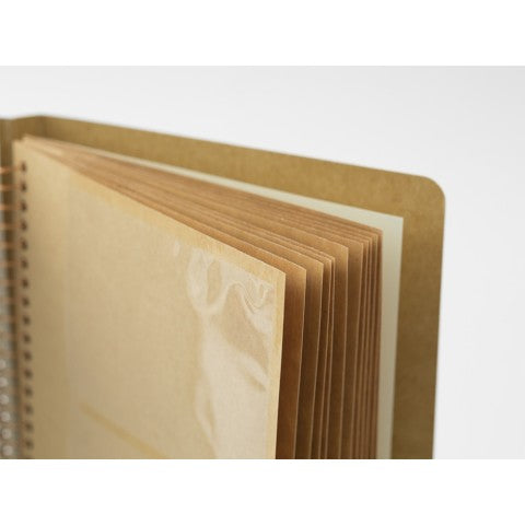 a5 slim card file notebook