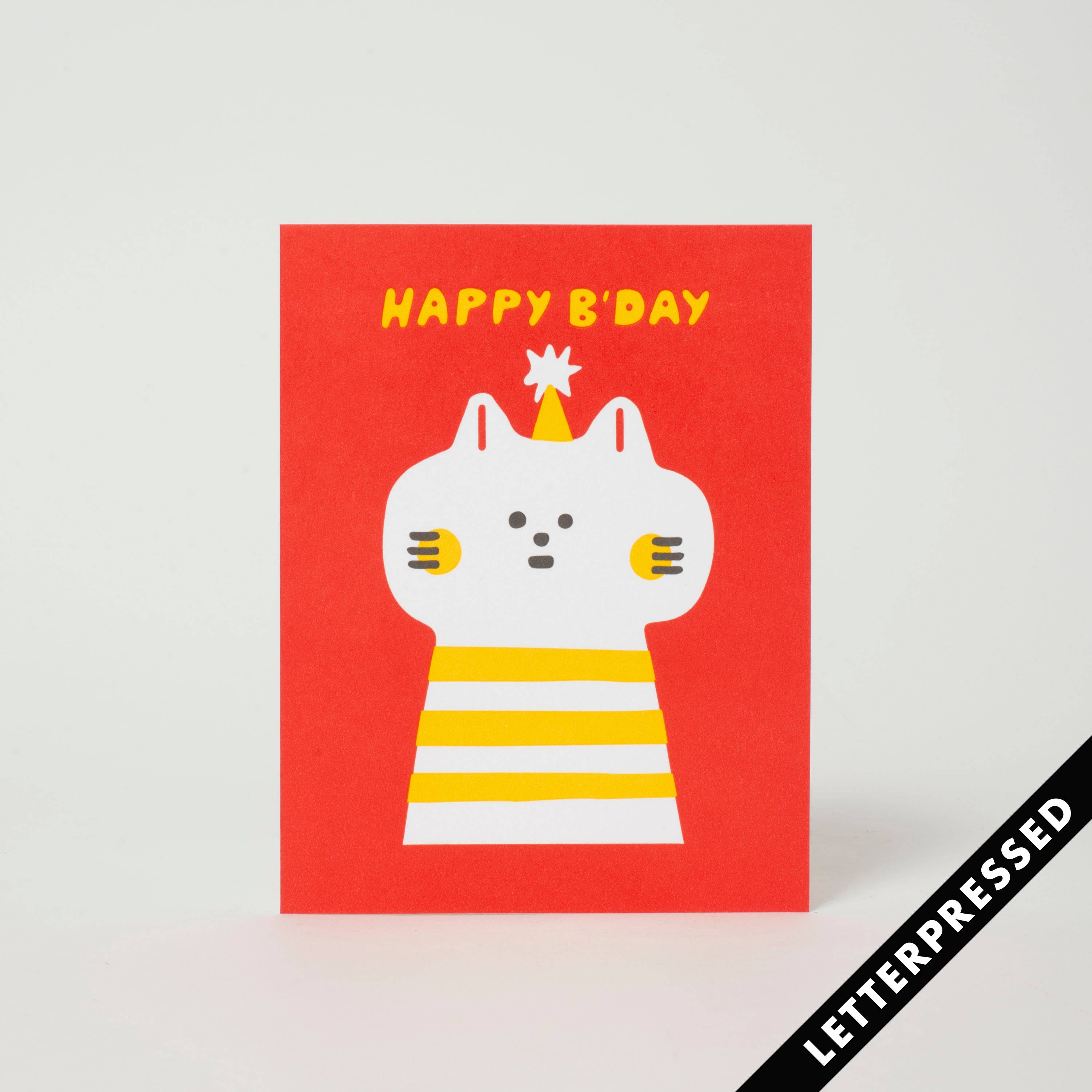 Birthday Kitty Card