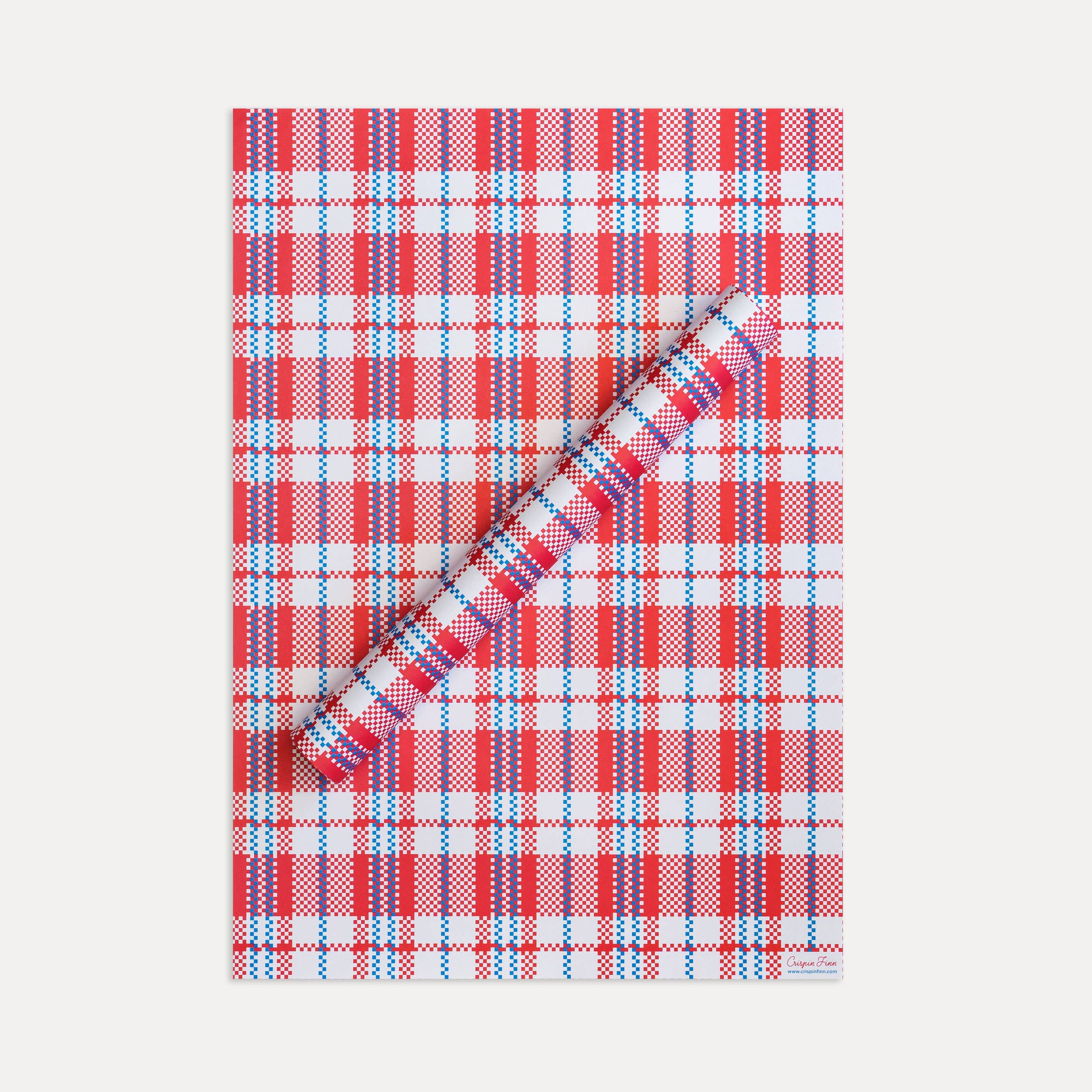 Red Shopper Wrapping Paper