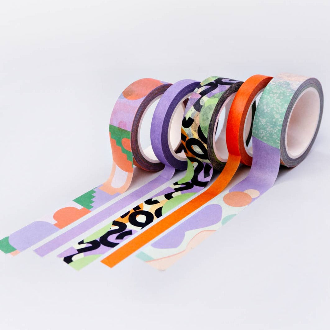 Pastel Cities Washi Tape Set