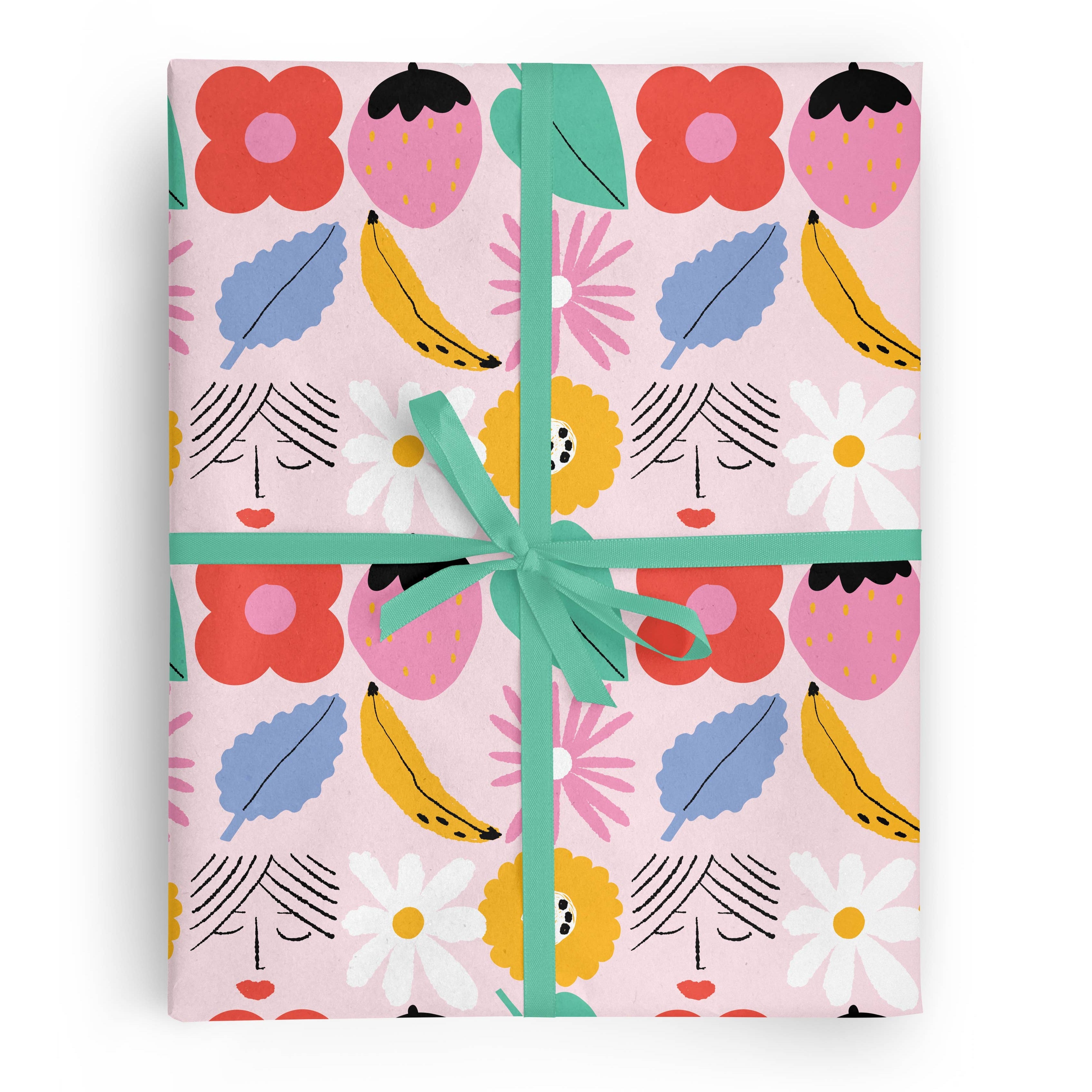 Perennials Rolled Gift Wrap