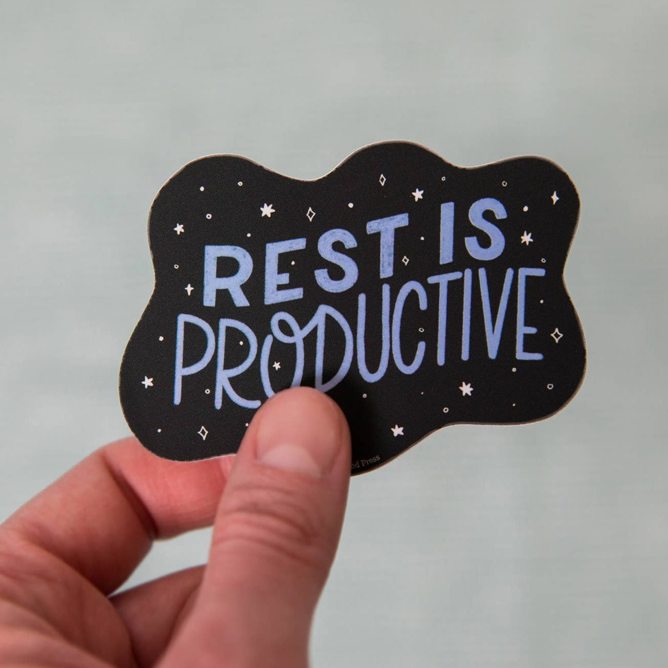 Rest is Productive Vinyl Sticker