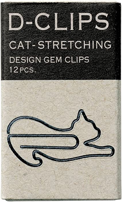 Stretching Cat Paper Clips