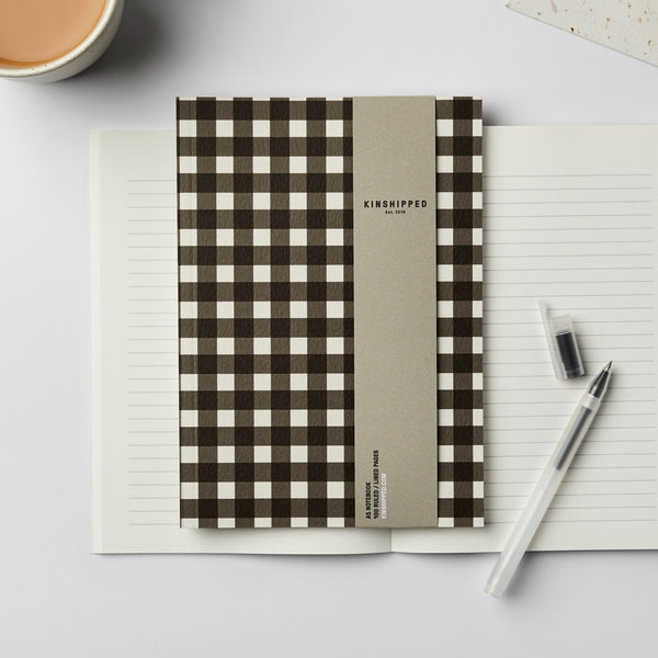 Gingham Notebook