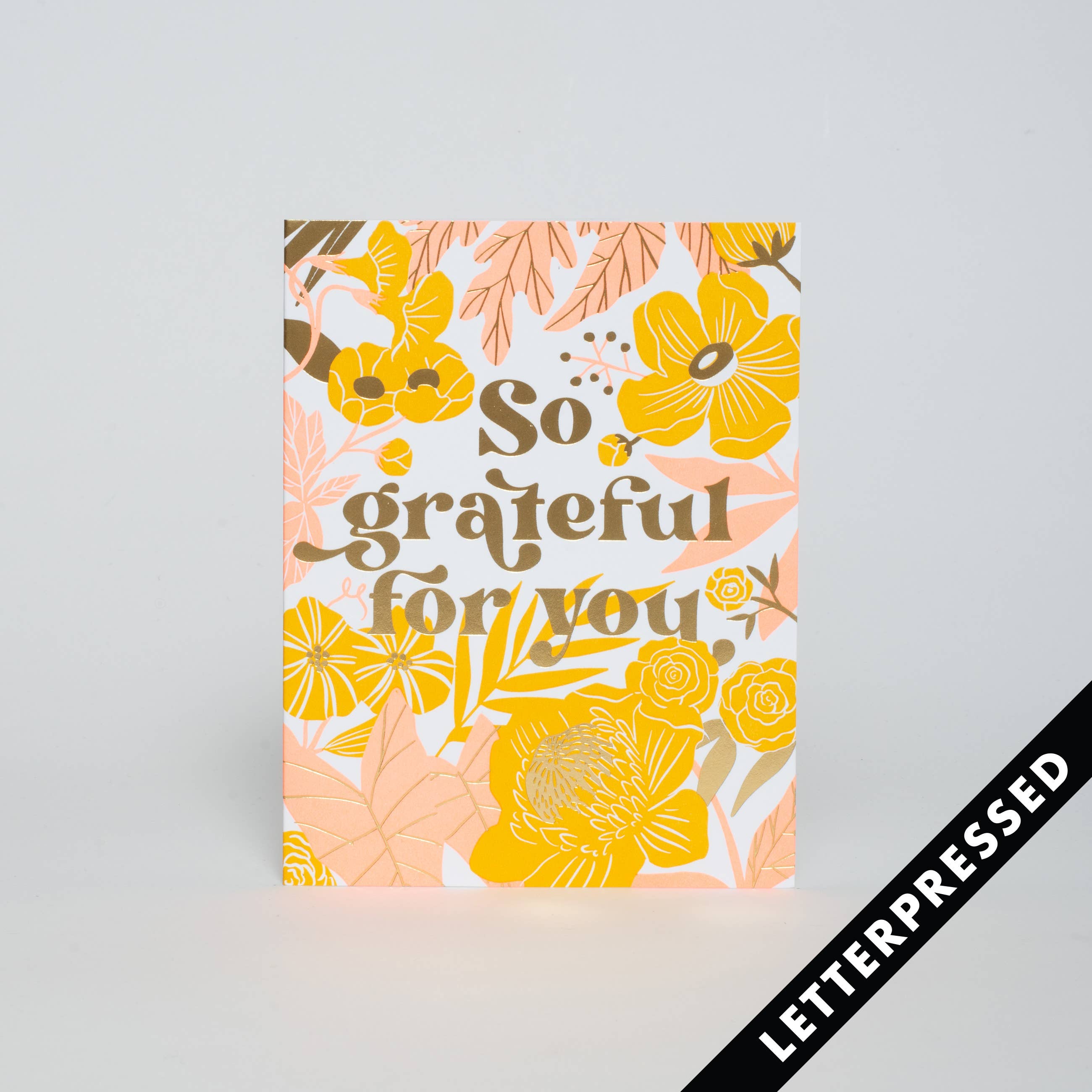 Grateful Floral Card