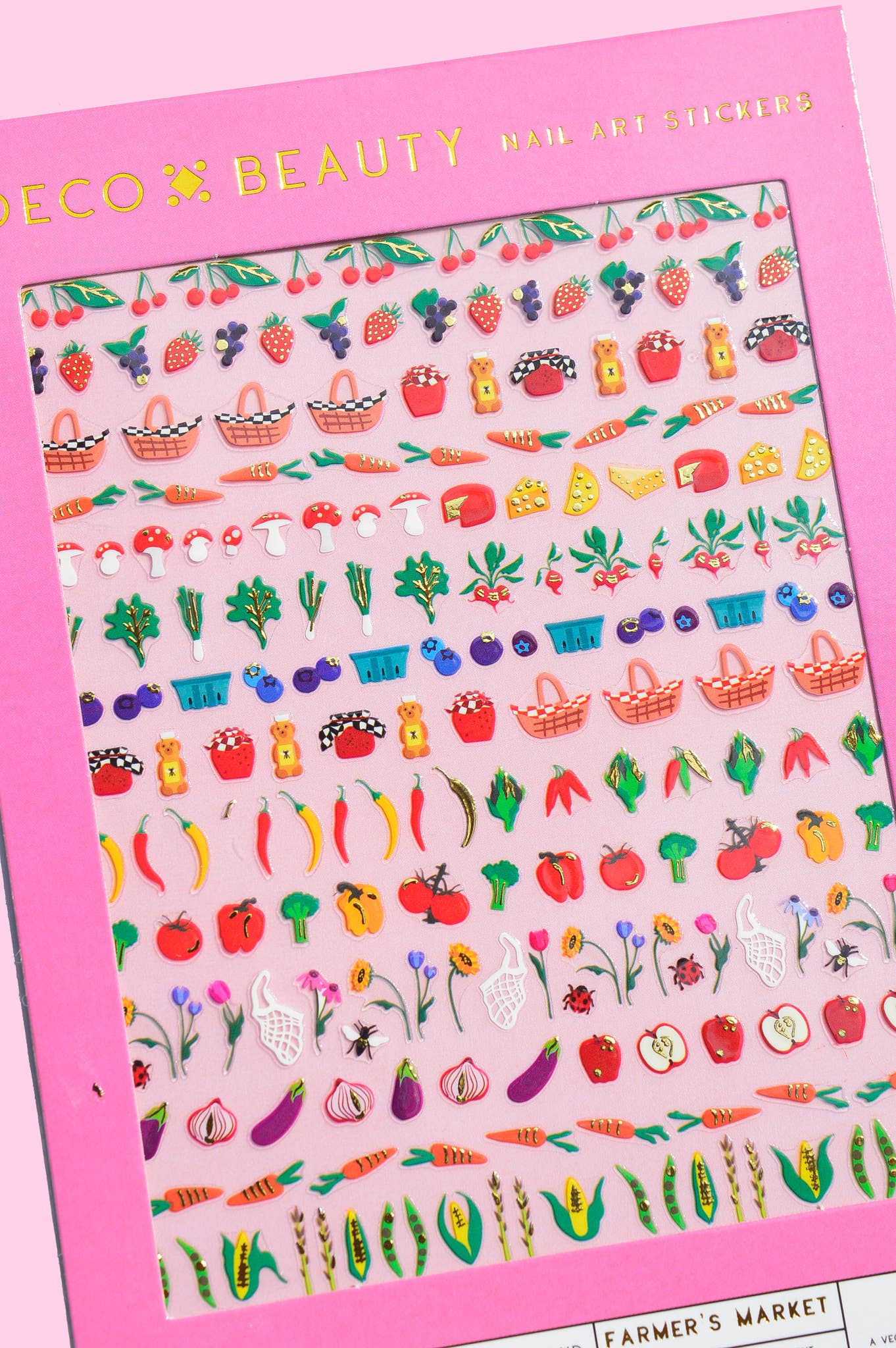 Nail Art Stickers / Farmer's Market