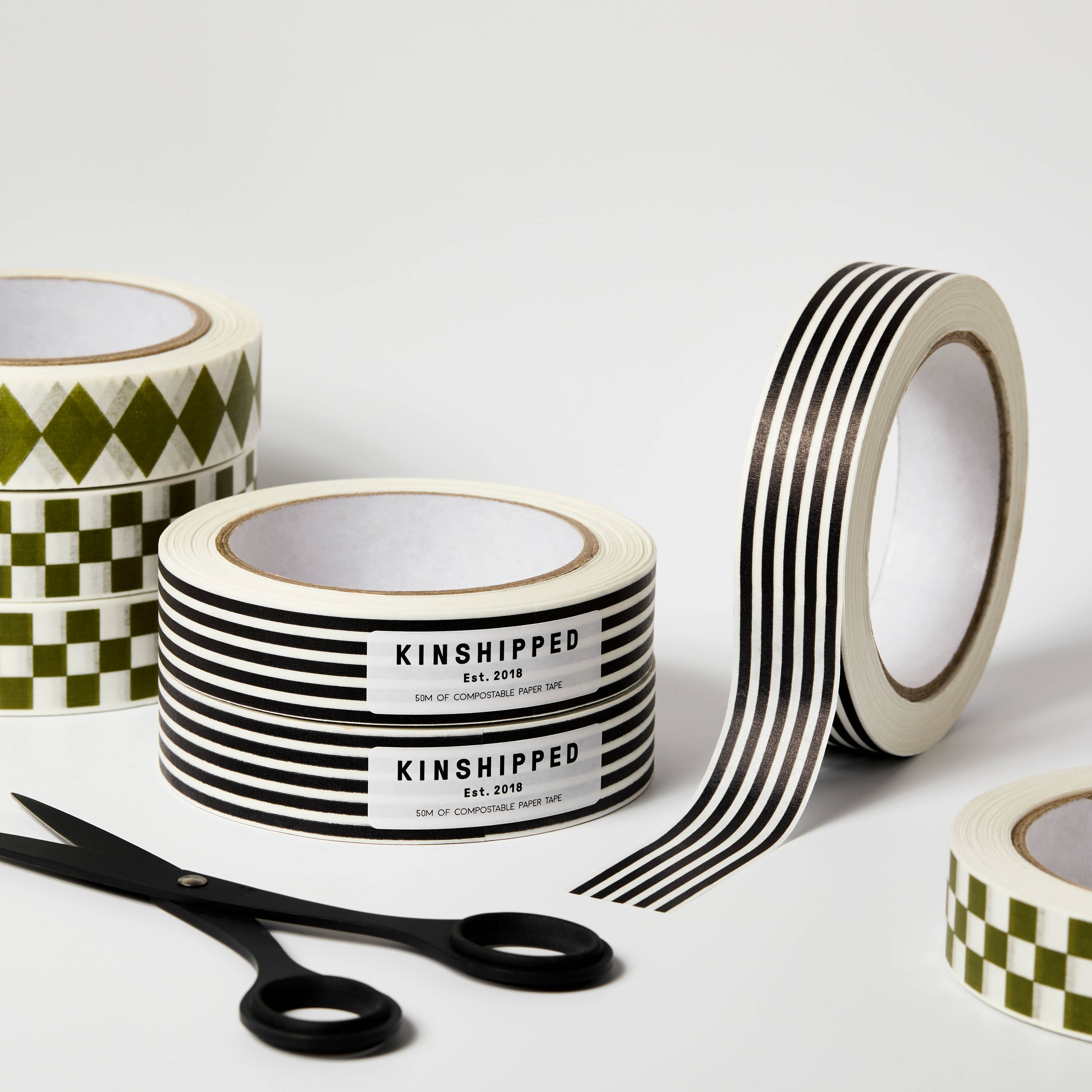 Paper Tape / Horizontal Stripes