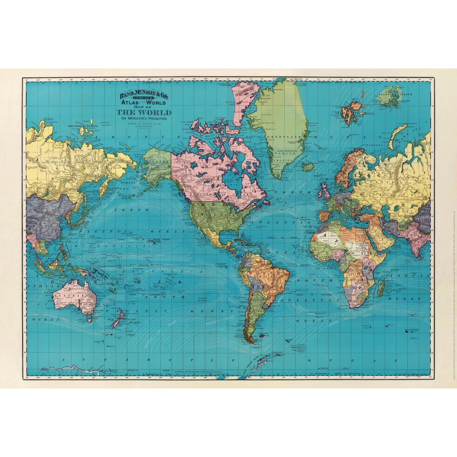World Map (poster-wrap)