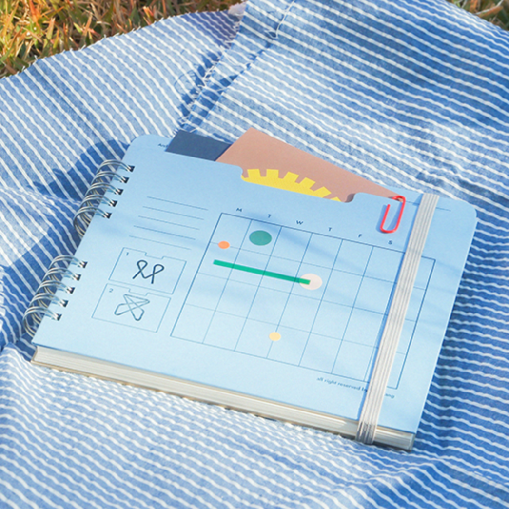 Archiving Diary / Light Blue