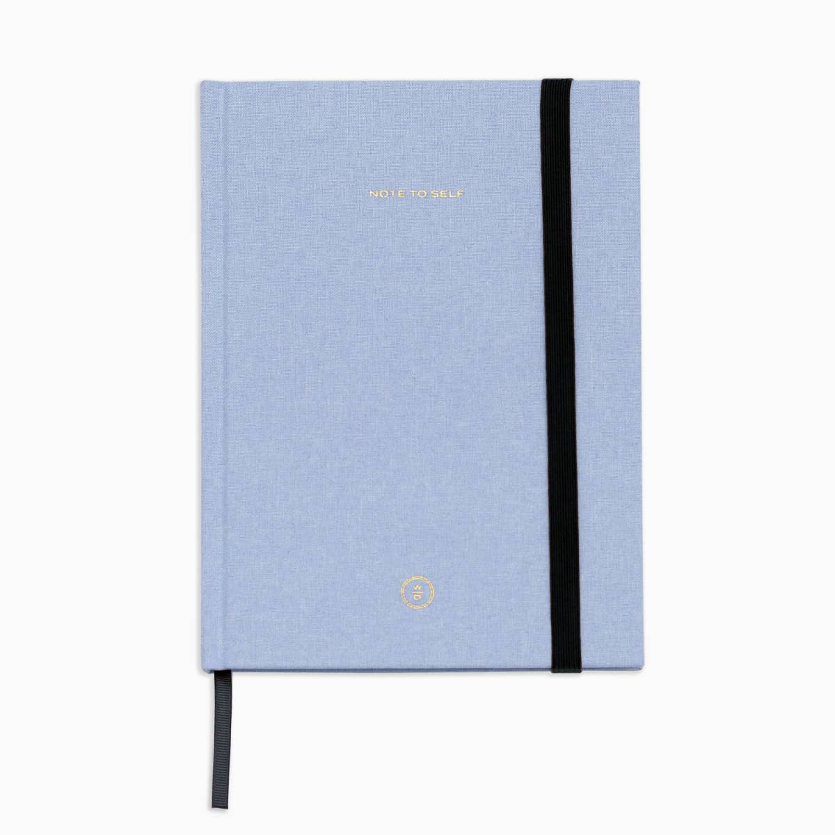 Light Blue Linen Note to Self Journal