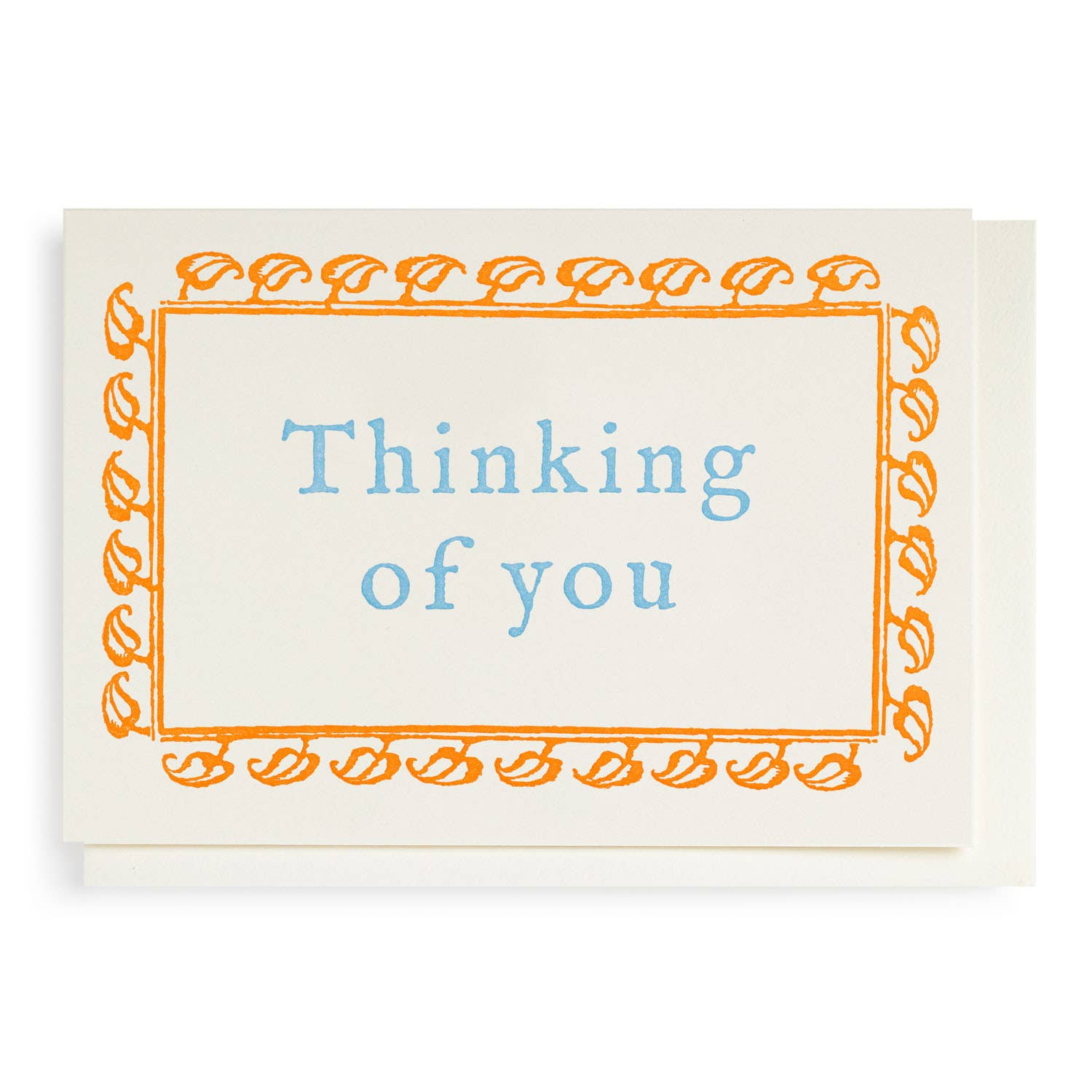 Leafy Thinking of You Notelet Card