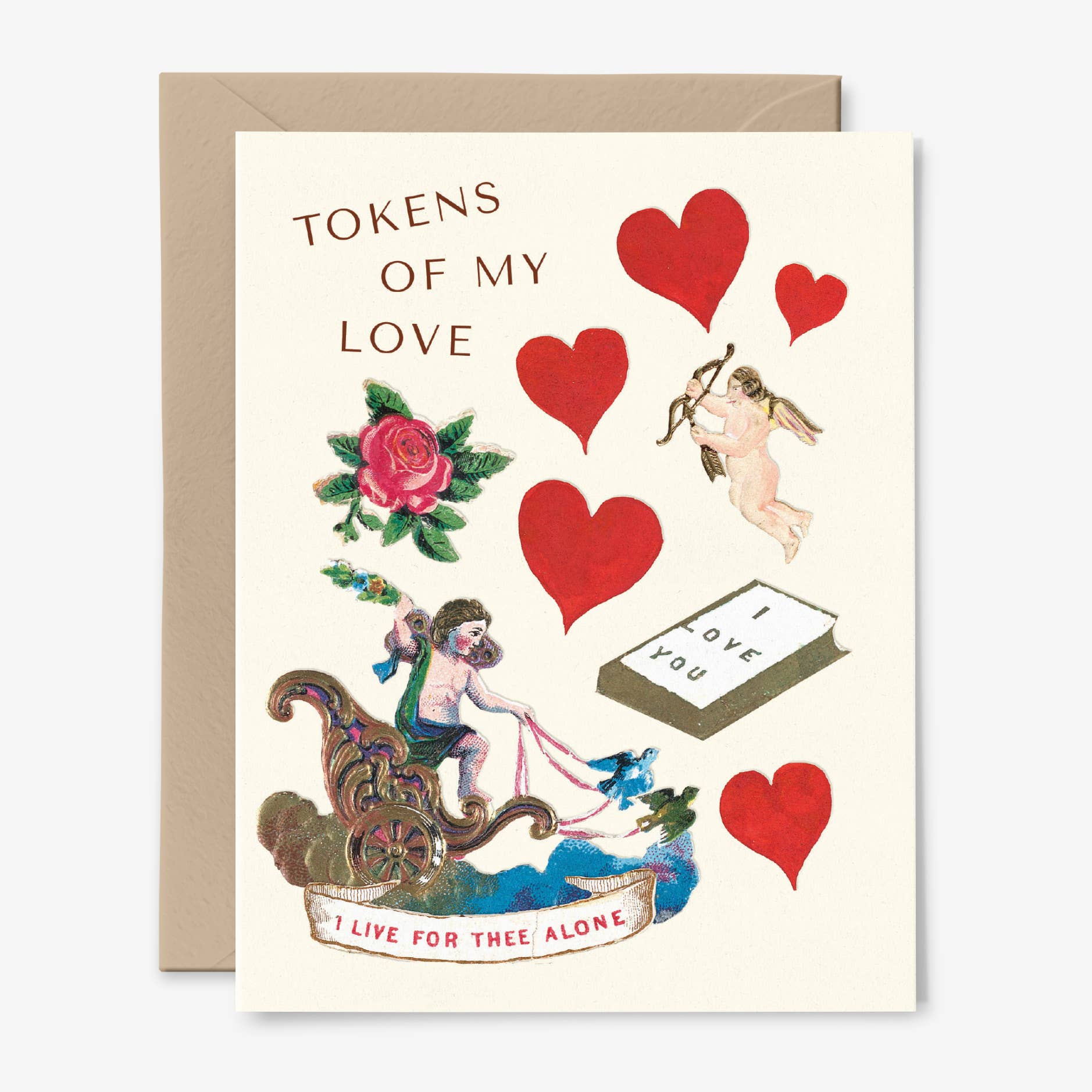 Tokens of My Love Greeting Card