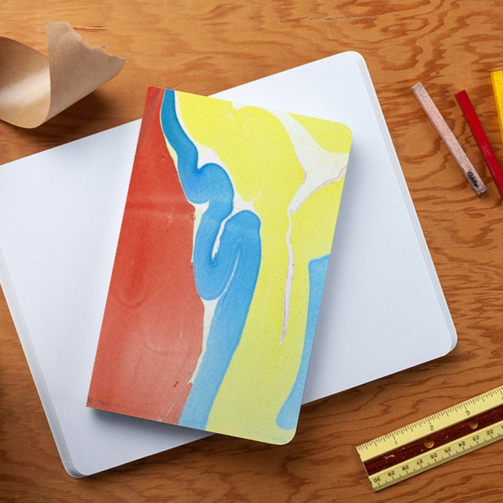 Marbled Layflat Notebook