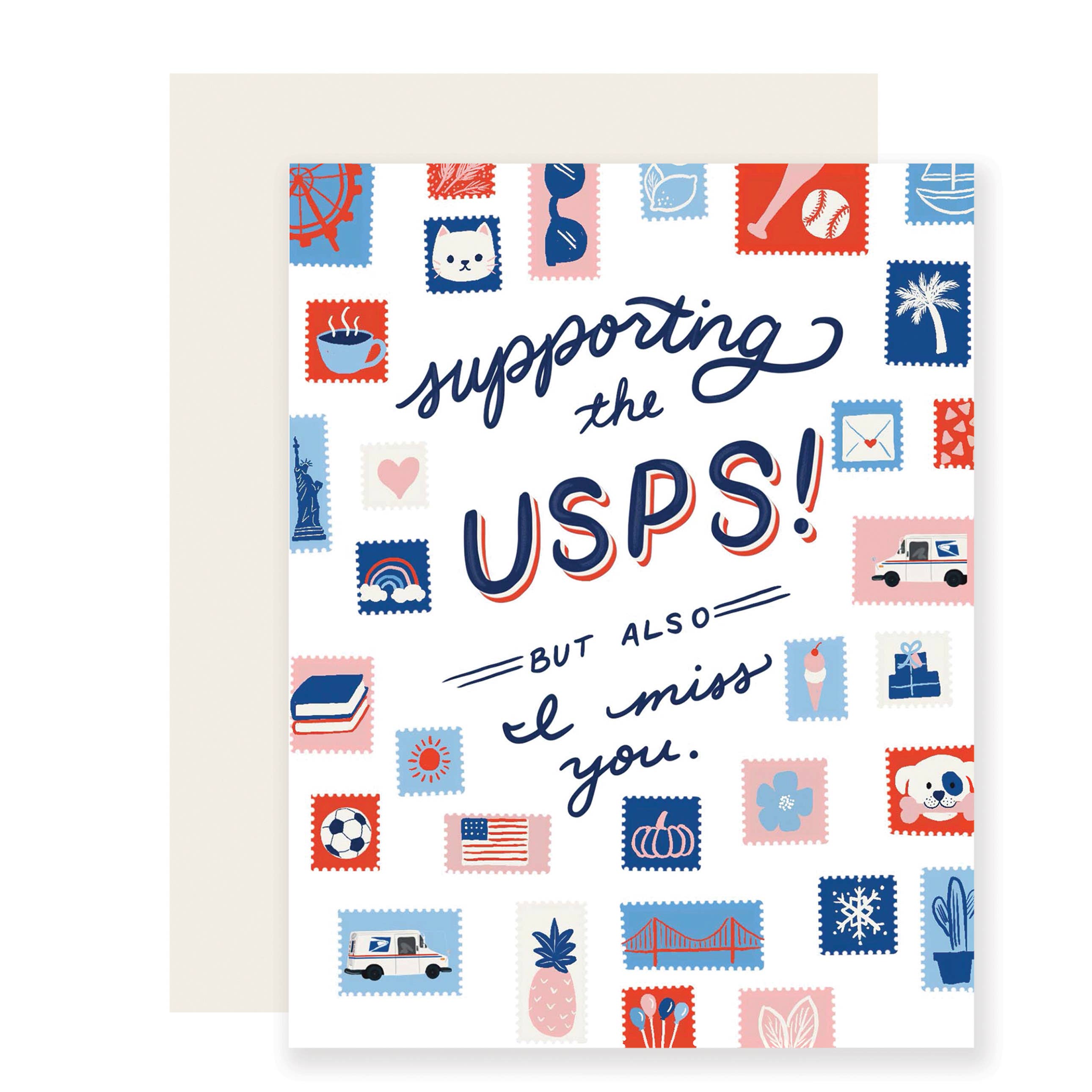 Support the USPS Card