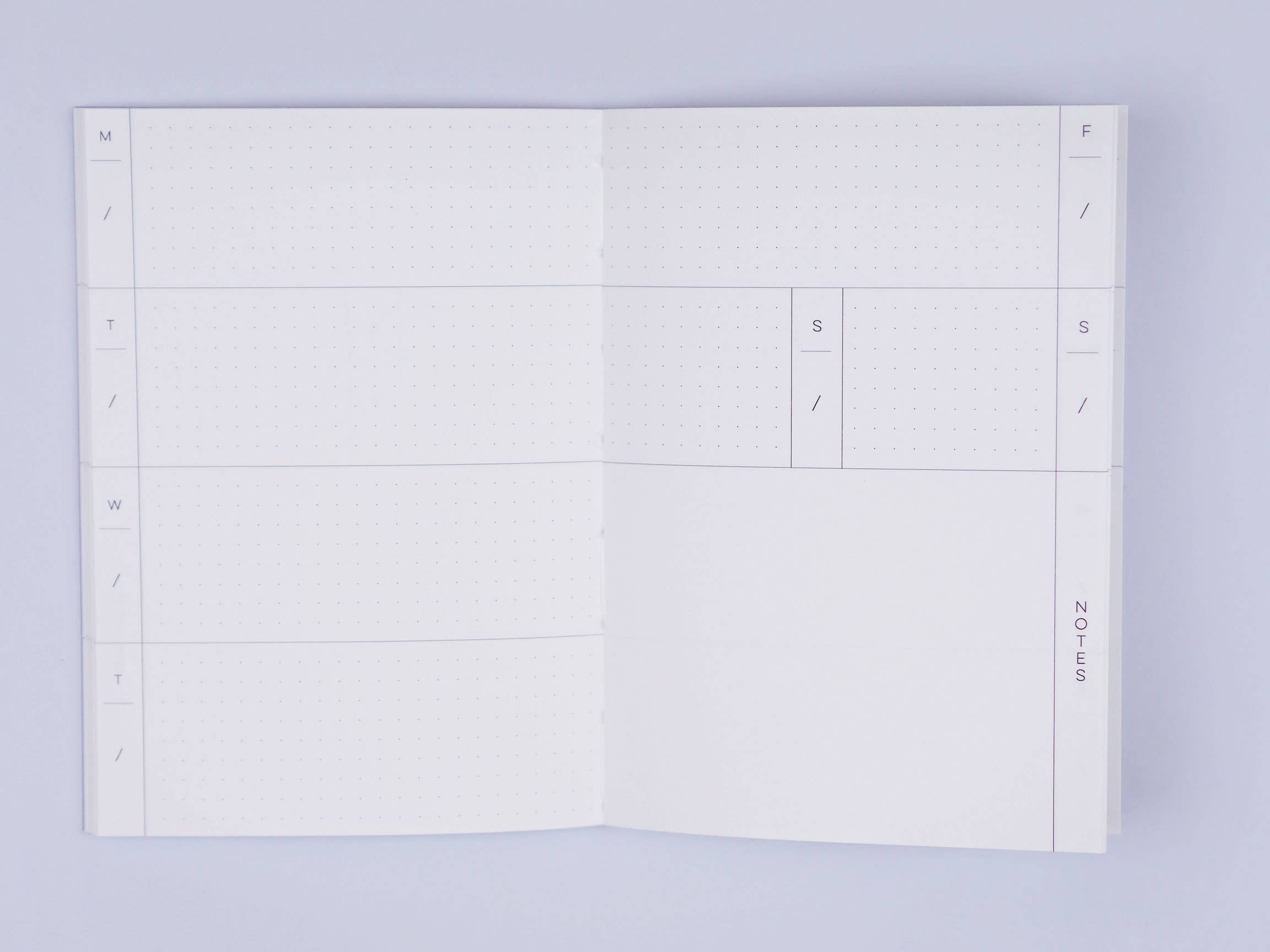 Bowery No. 1 Lay Flat Pocket Weekly Planner