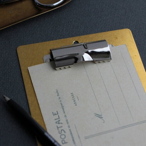 Brass Clipboard