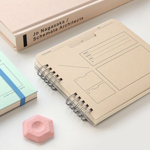 Blank Pocket Notebook / Beige